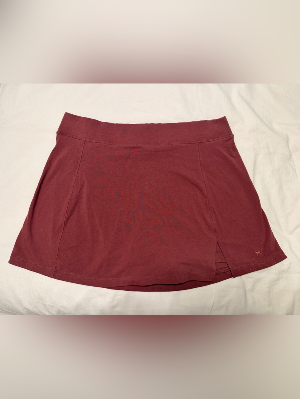 PINK Victoria's Secret Wine Maroon Athletic Skort